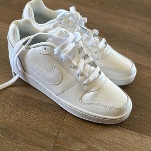 Nike White Low-Top Sneakers